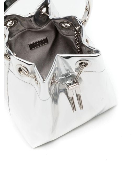 Bolso jimmy online miu plateado