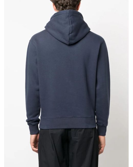 Maison Kitsuné Blue Flowers Comfort Hoodie for men