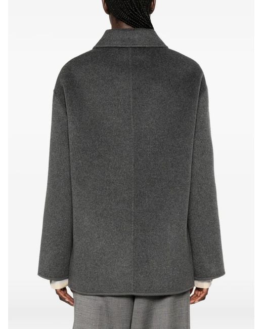 Rohe Black Toggle-Fastening Jacket