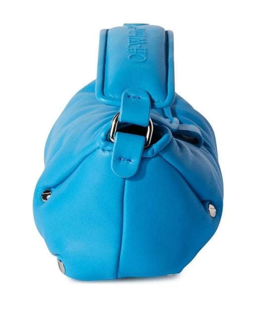 Off-White c/o Virgil Abloh Blue Small San Diego Shoulder Bag