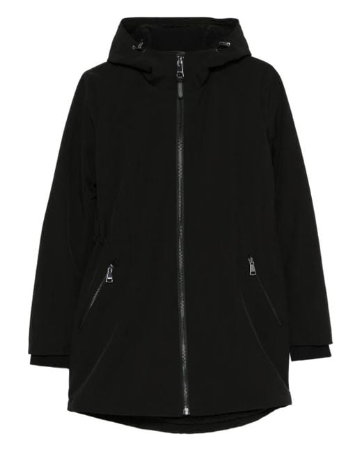 Chaqueta con capucha DKNY de color Black