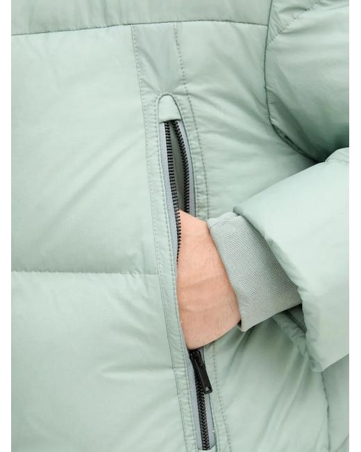 Piumino Con Cappuccio di Boss in Green da Uomo