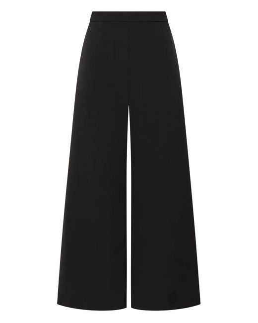 Maliparmi Black Wide-Leg Trousers