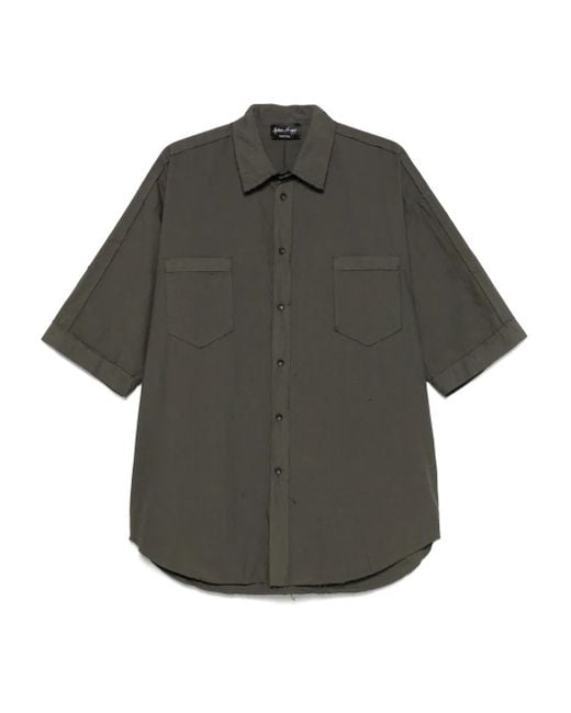 Camisa de algodón Andrea Ya'aqov de hombre de color Gray