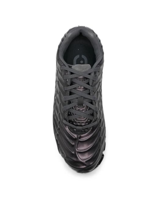 Adidas Black Baskets À Empiècements Embossés