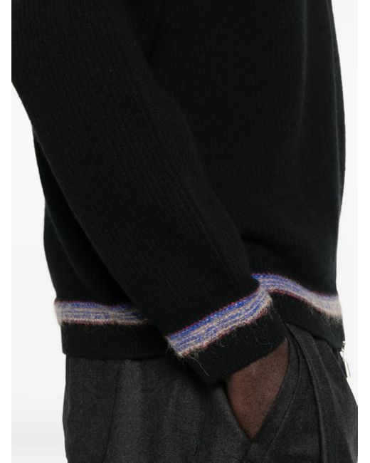A Kind Of Guise Black Zaya Zip-Up Bomber Jacket for men