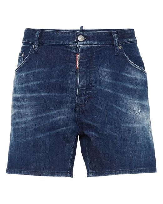 DSquared² Blue 'Bro' Shorts for men
