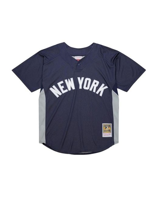 Mitchell & Ness Blue Youth Derek Jeter New York Yankees 2009 T-Shirt for men