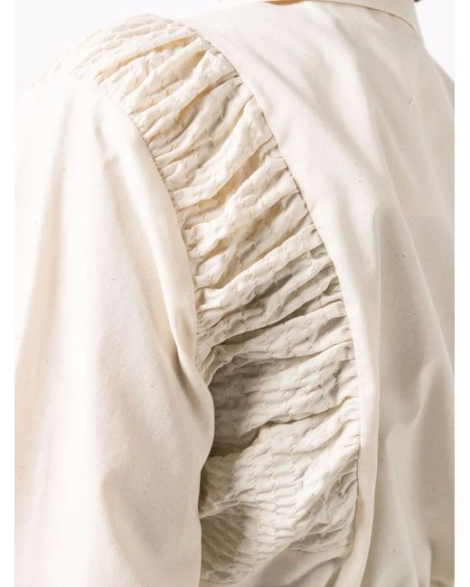 Maison Margiela Multicolor Ruched-Detail Shirt