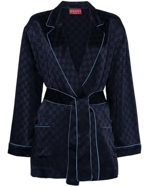 Gucci Jack Met Gg-Jacquard in het Blue