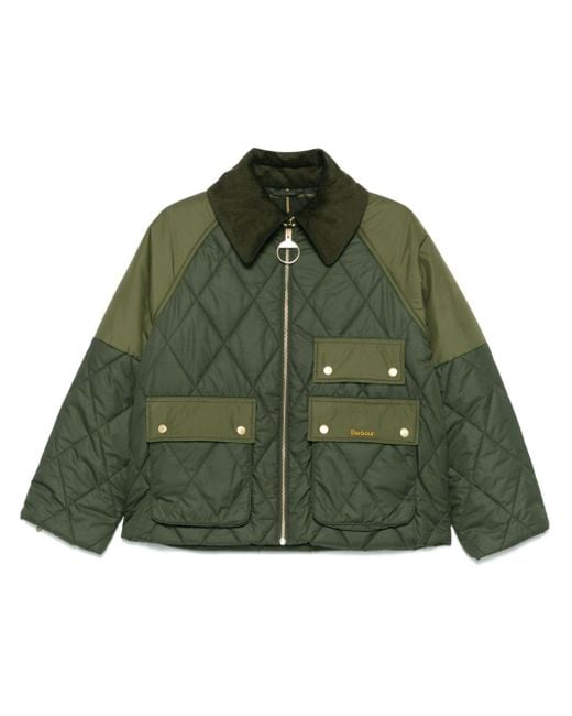 Barbour Milby ジャケット Green