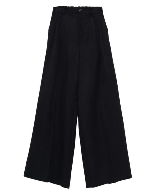 Soeur Blue Frejus Wool Trousers