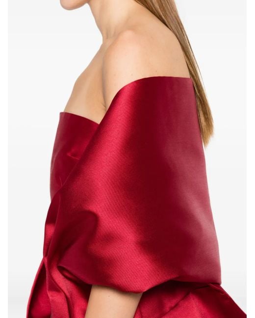 Solace London Midi-Jurk in het Red