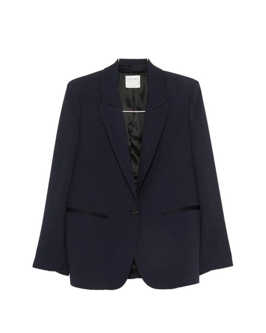 Forte_forte Blue Single-Breasted Jacket
