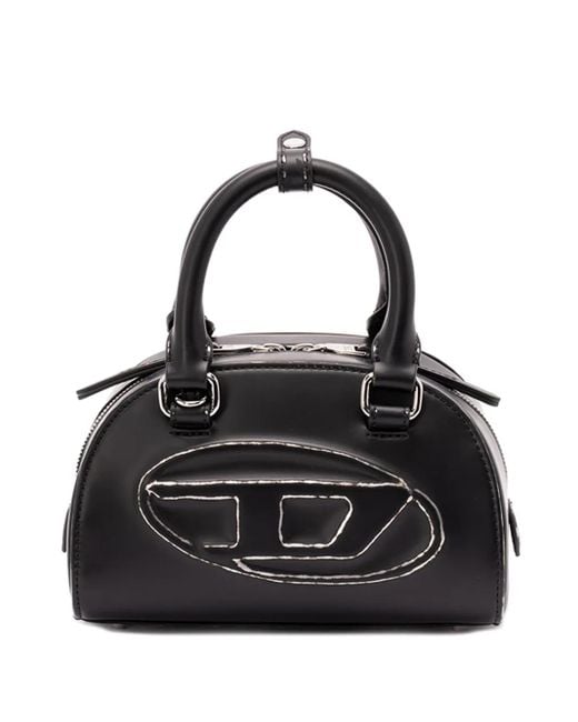 DIESEL Black Dome Satchel-Tasche