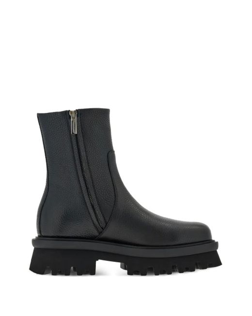Ferragamo Black Flat Shoes
