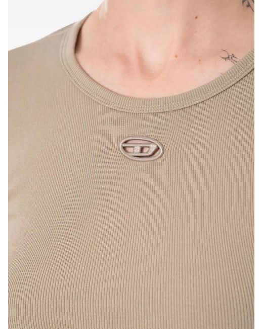 DIESEL Blue T-Bunny-Tail Wrap-Around T-Shirt