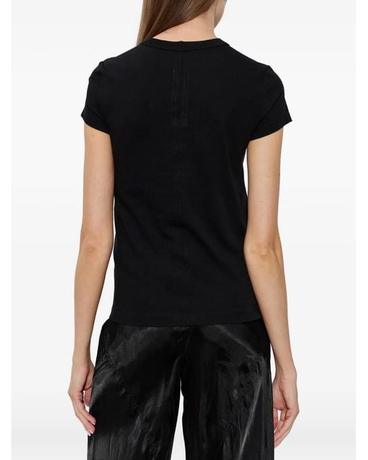 Rick Owens Black Short-Sleeve T-Shirt