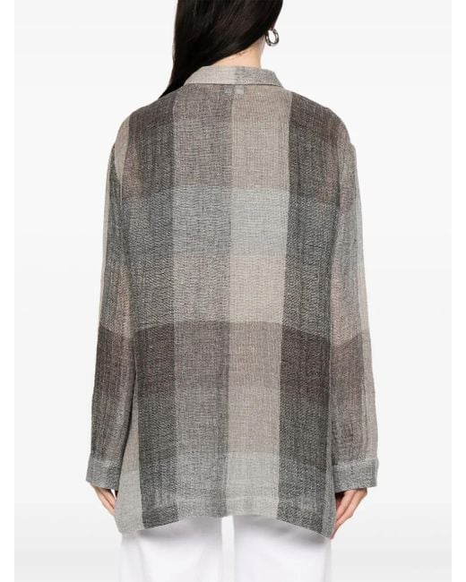 Giorgio Armani プリント シャツ Gray