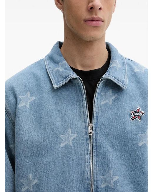 Vans Blue Pomona Denim Station Jacket