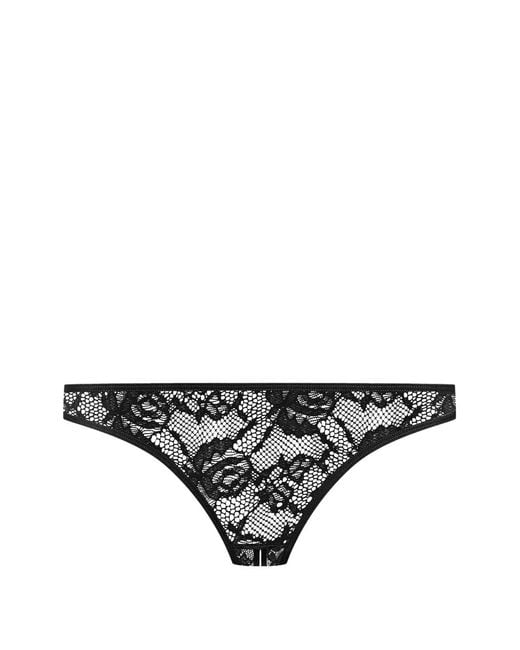 Maison Close Black Flashback Thong