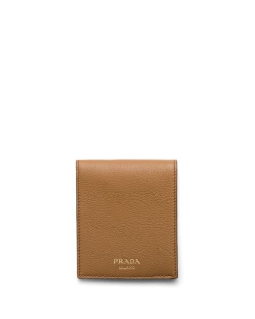 Prada White Leather Wallet for men