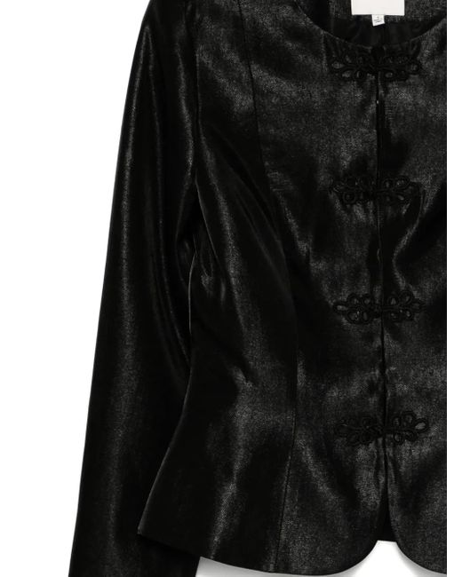 Reformation Black Regin Jacket