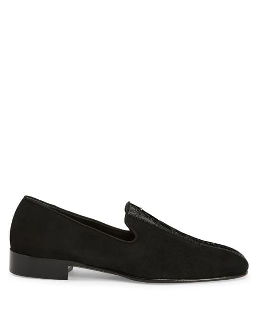 Giuseppe Zanotti Black Tuxedo Loafers for men