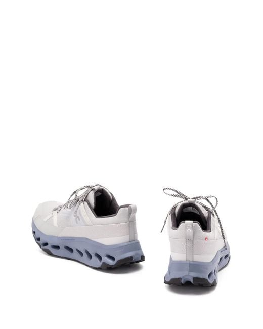 On Shoes White Cloudhorizon Textured Sneakers