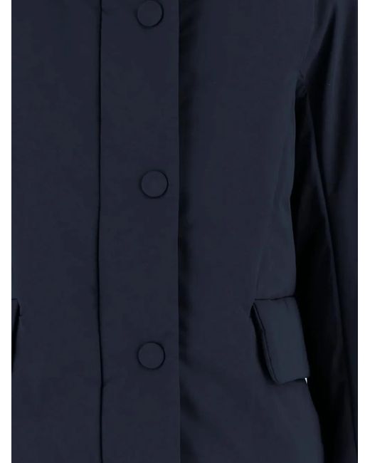 Aspesi Blue "Spumina" Croped Jacket