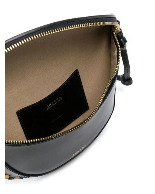 Isabel Marant Black Mini Leather Belt Handbag