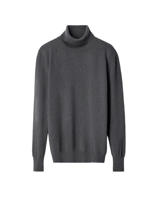 Lemaire Gray Stand-Collar Sweater