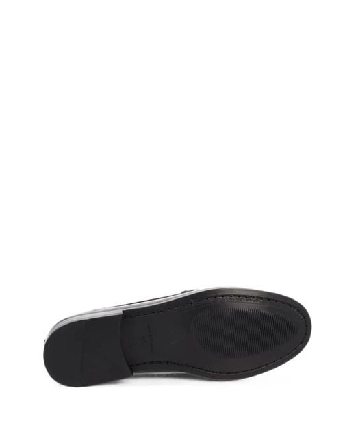 Alohas White Slip-On Penny-Slot Loafers