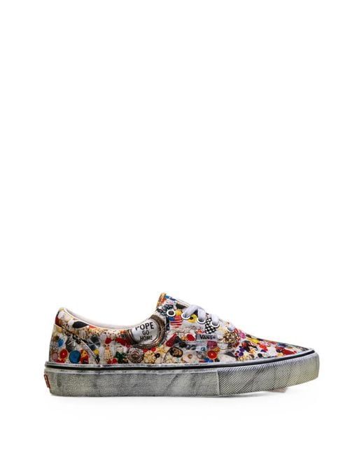 Vans White X Supreme X Mike Kelley Baskets Era for men