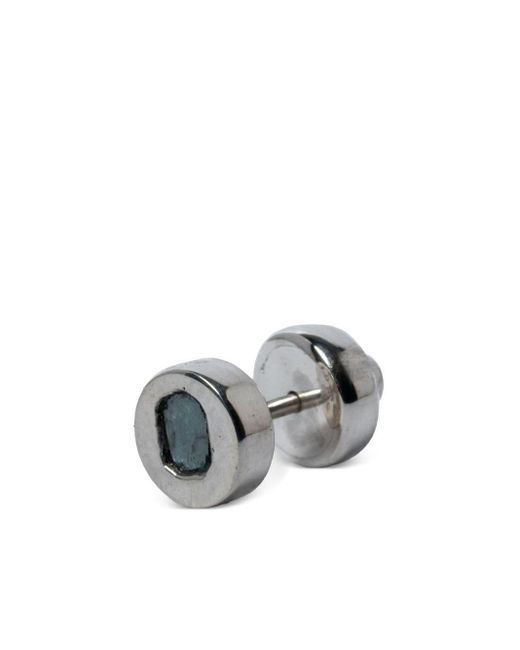 Parts Of 4 Metallic Tiny Stud Earring