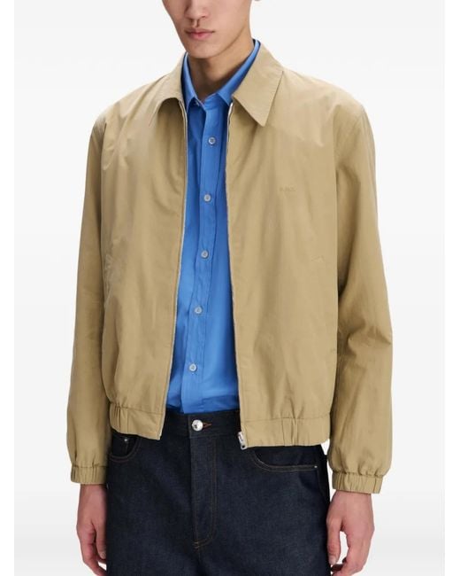A.P.C. William Zip-Up Jacket in het Blue voor heren