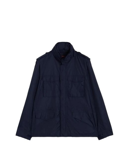 Aspesi Blue Mini Field Down Jacket for men