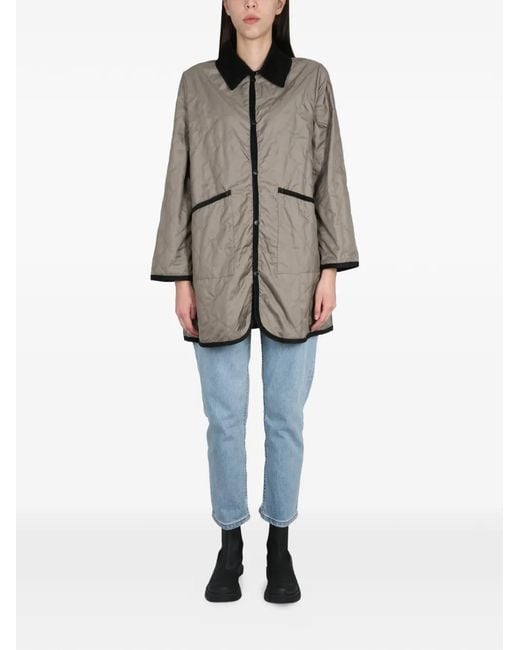 Lavenham Gray Quilted Jacket