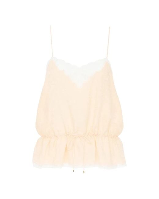 Chloé Natural Silk Top