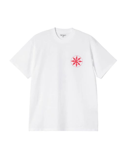 Carhartt White Graphic-Print T-Shirt for men