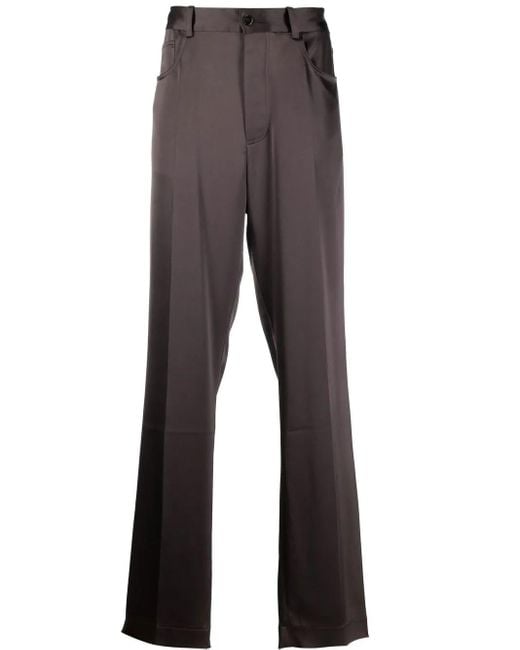 Nanushka Straight Broek in het Blue voor heren