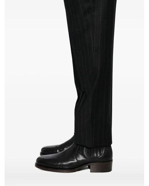 Kiton Black Single-Breasted Suit for men