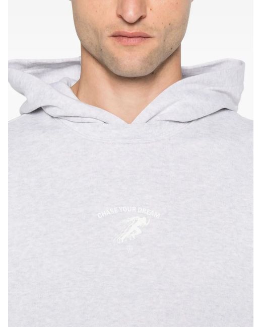Eleventy Hoodie Mit Slogan-Print in White für Herren