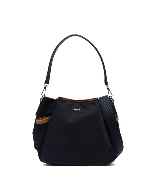 Agnes B. Black 2-Way Tote Bag