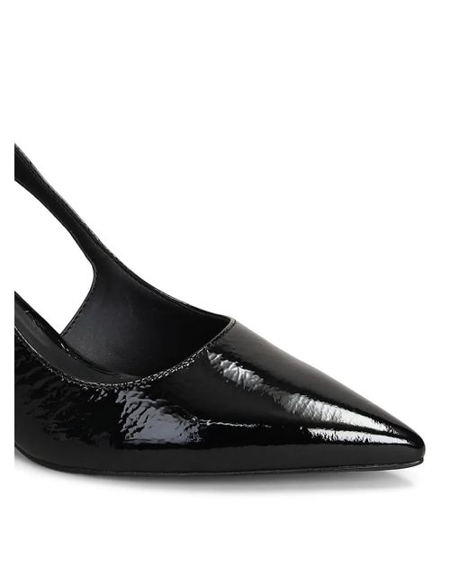Carrano Black 70Mm Patent Pumps