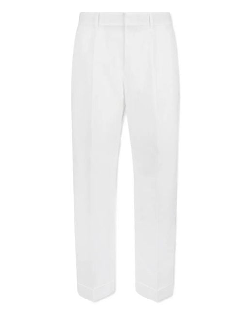 DSquared² White Monkey Business Snatch Pants for men