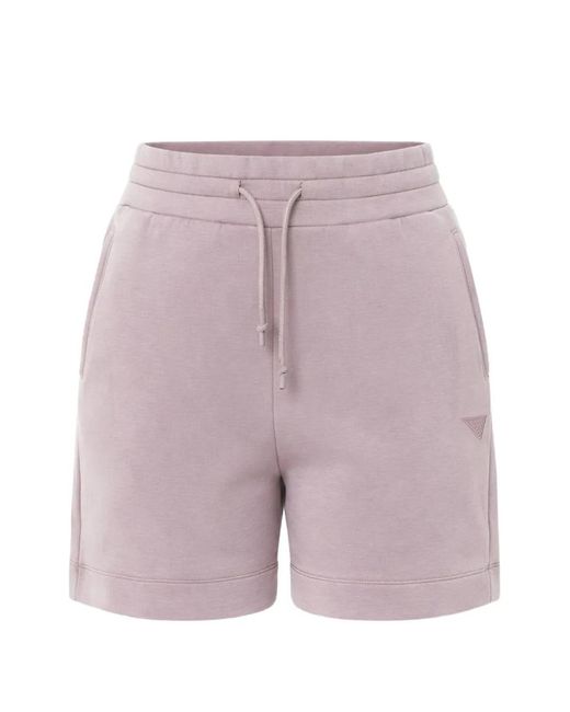 Guess Purple Drawstring Shorts