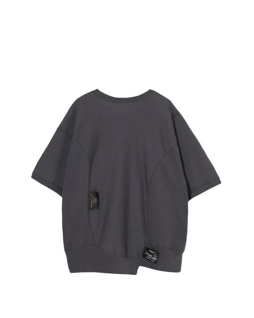 Undercover Gray Logo-Patch T-Shirt for men