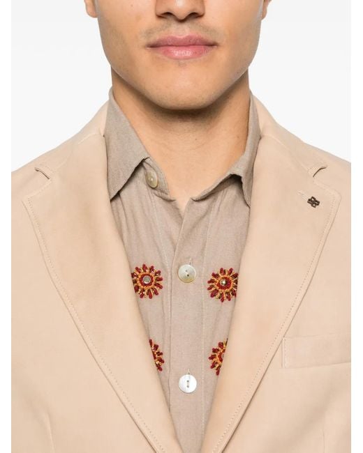Tagliatore Natural Davies Patch-Pocket Jacket for men