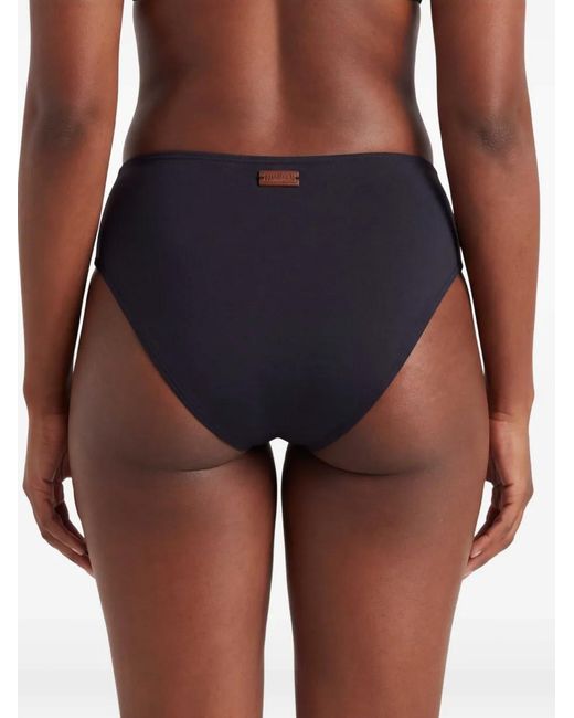 Vilebrequin Blue Two-Tone Midi Bikini Brief